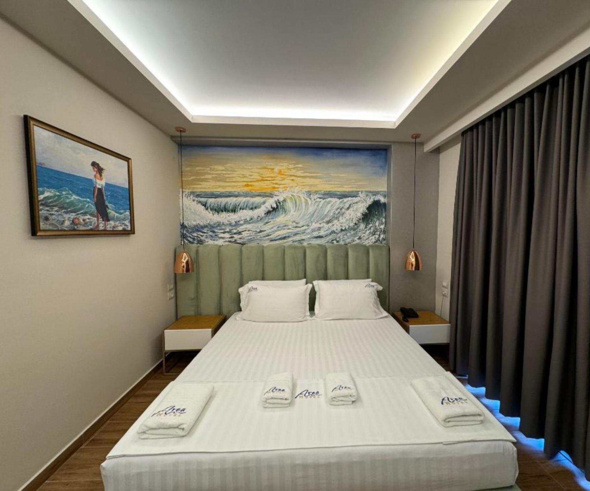 Area Hotel Ksamil Bagian luar foto