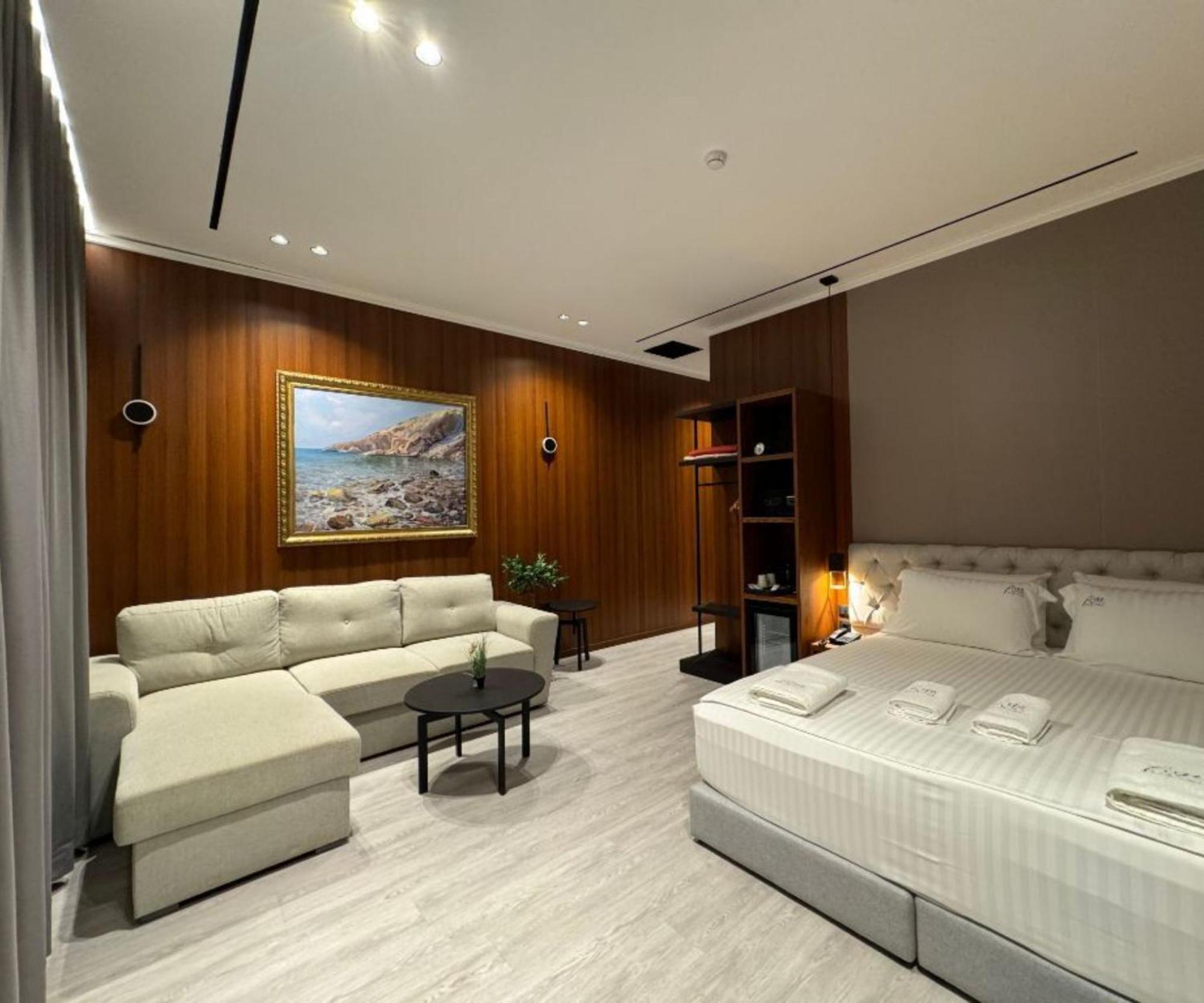 Area Hotel Ksamil Bagian luar foto