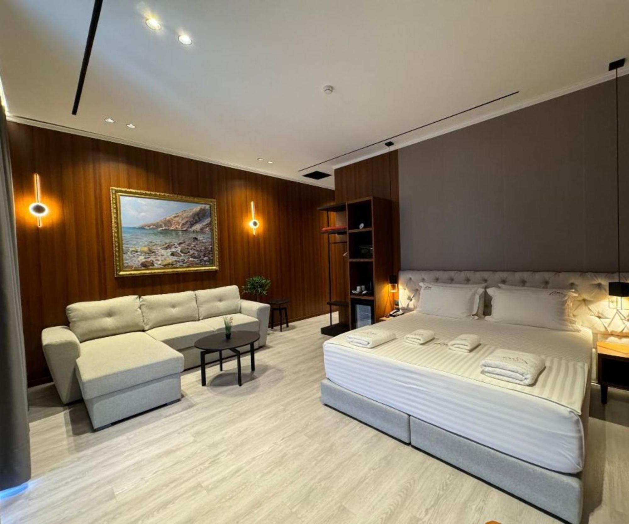 Area Hotel Ksamil Bagian luar foto