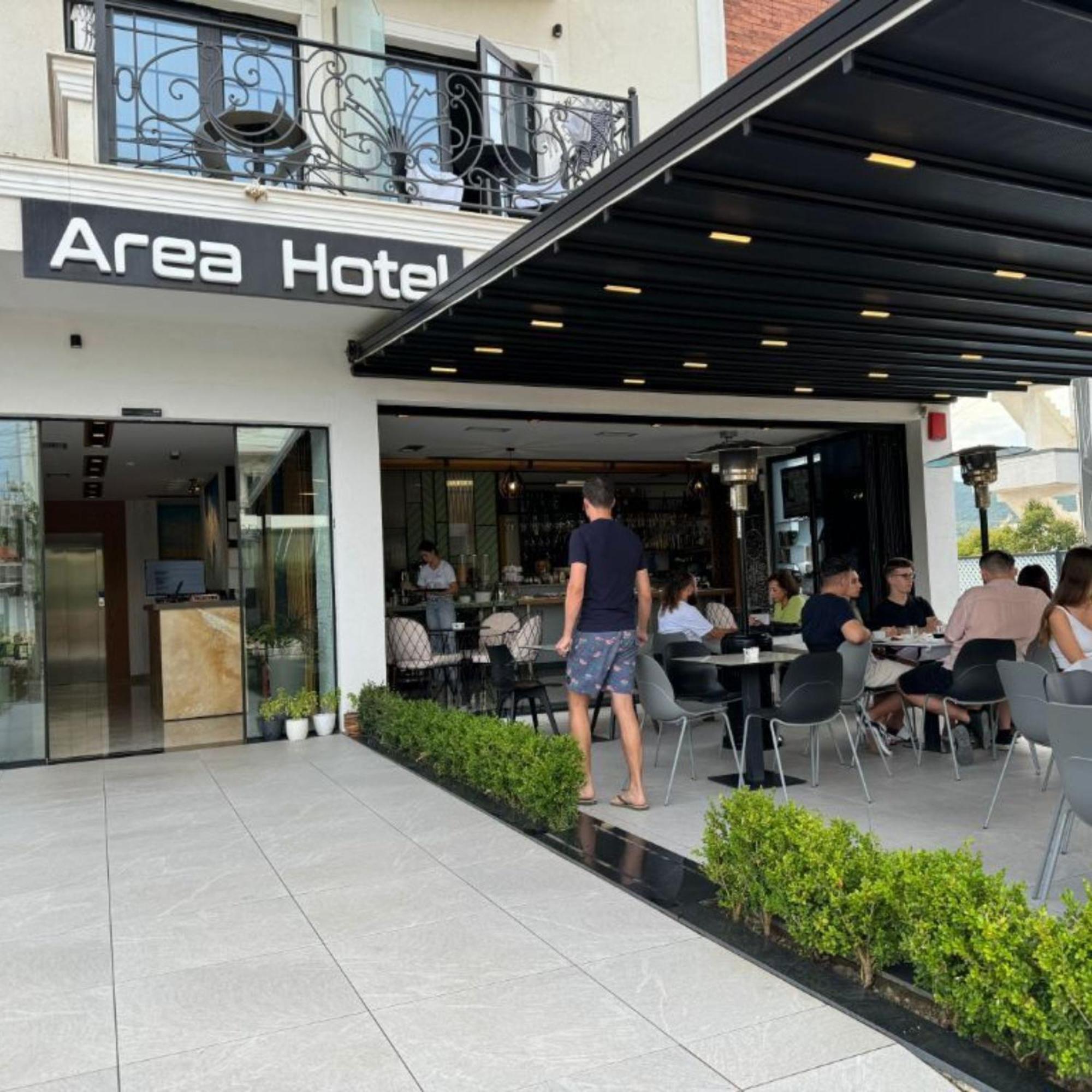 Area Hotel Ksamil Bagian luar foto